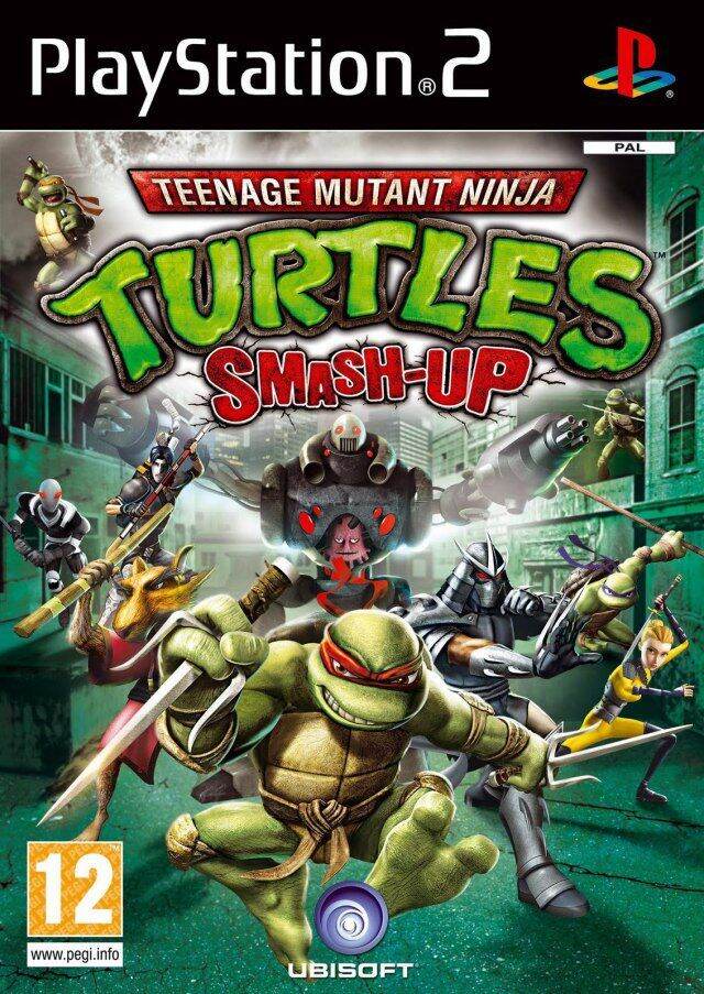 Game ps2 ninja rùa smash up