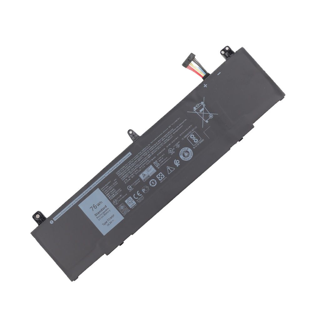 Pin laptop dell alienware 13r3 13 r3 alw13c tdw5p new battery 76wh