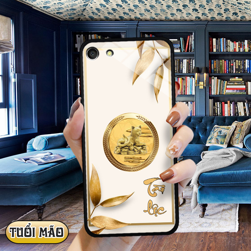 Ốp lưng kính 12 con giáp cho Oppo A59/F1S