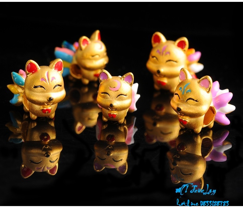 Charm Cửu vĩ hồ ly size nhỏ