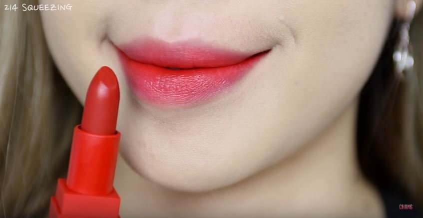 Son 3CE red recipe màu đỏ cam mã 211