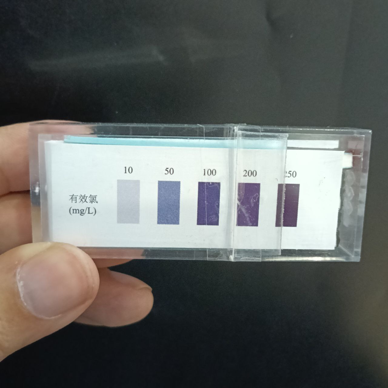 Giấy test chlorine (Clo) 5-200ppm/10-200ppm Hộp 105 hoặc 100 que thử