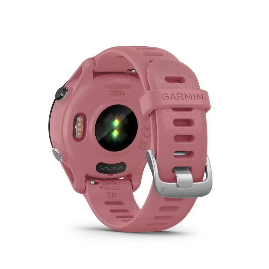 Đồng hồ Thông Minh Garmin Forerunner 255S Basic GPЅ (Light Pink/ Power Grey) - Hàng Chính Hãng