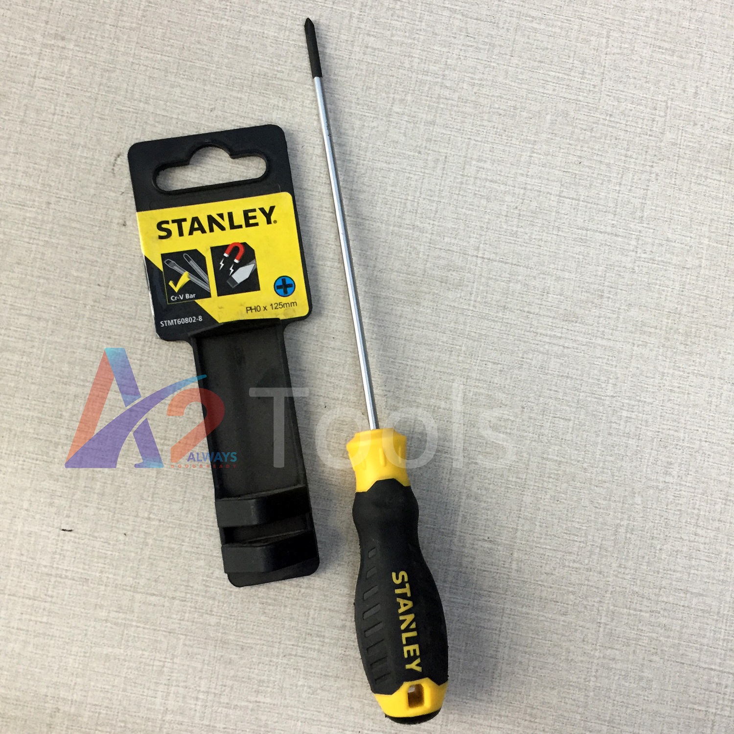 Tua vít bake ph0x125mm có từ stanley stmt60802-8