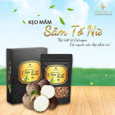 Kẹo mầm sâm tố nữ Plus X2 gấp 40 lần (Tăng Vòng 1)