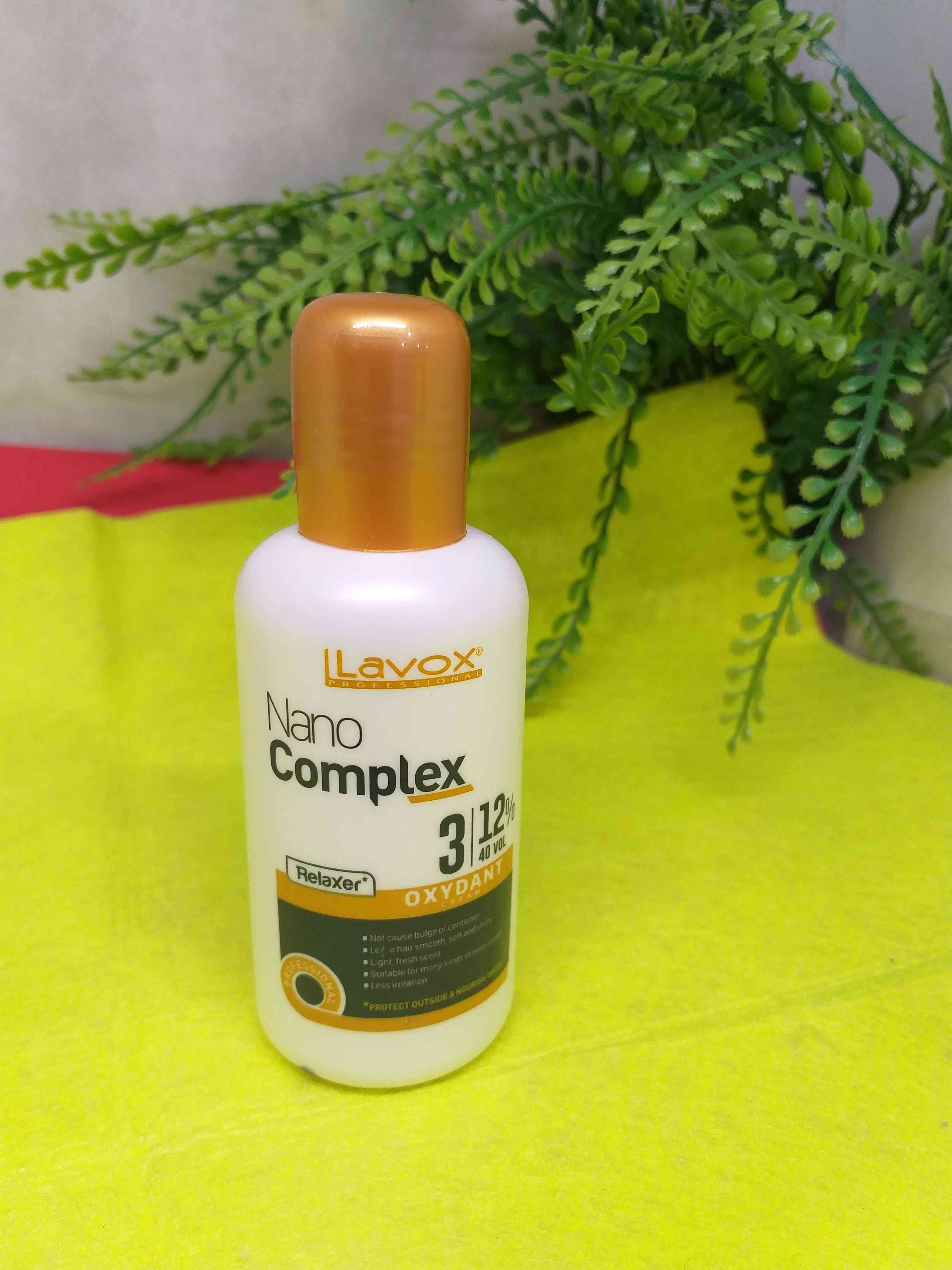 [HCM]Combo kem nhuộm tóc & Oxy  Lavox Nano Complex 100ml ( 2 x 100 ml )
