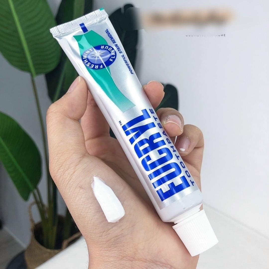 [HCM]Kem Đánh Răng Tẩy Trắng Eucryl Toothpaste 62g