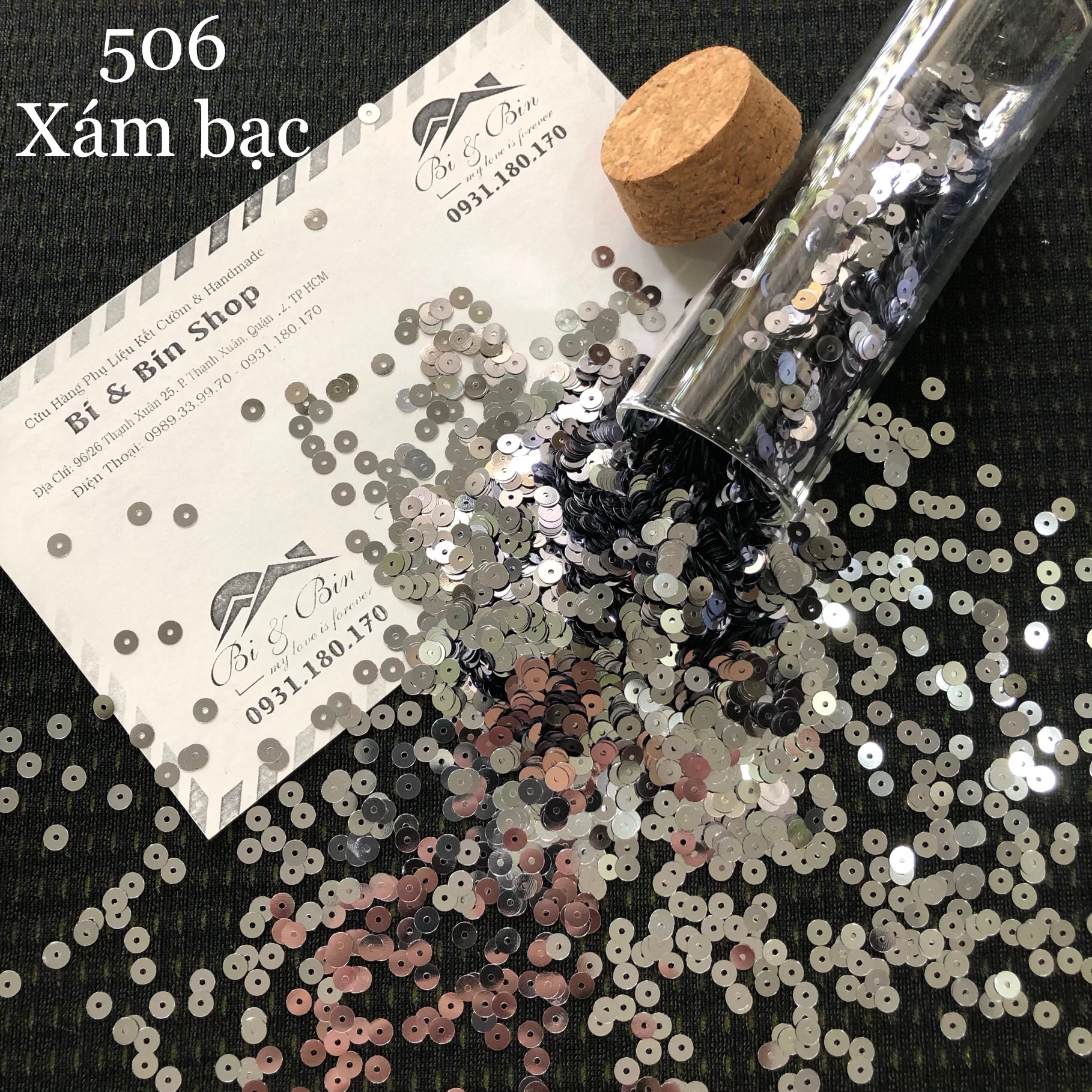 Kim Sa Vảy Cá (Phẳng) 5mm