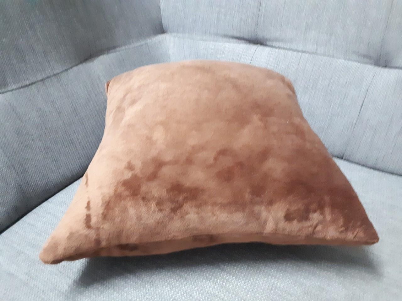 [HCM]Gối tựa lưng sofa văn phòng - nâu đậm