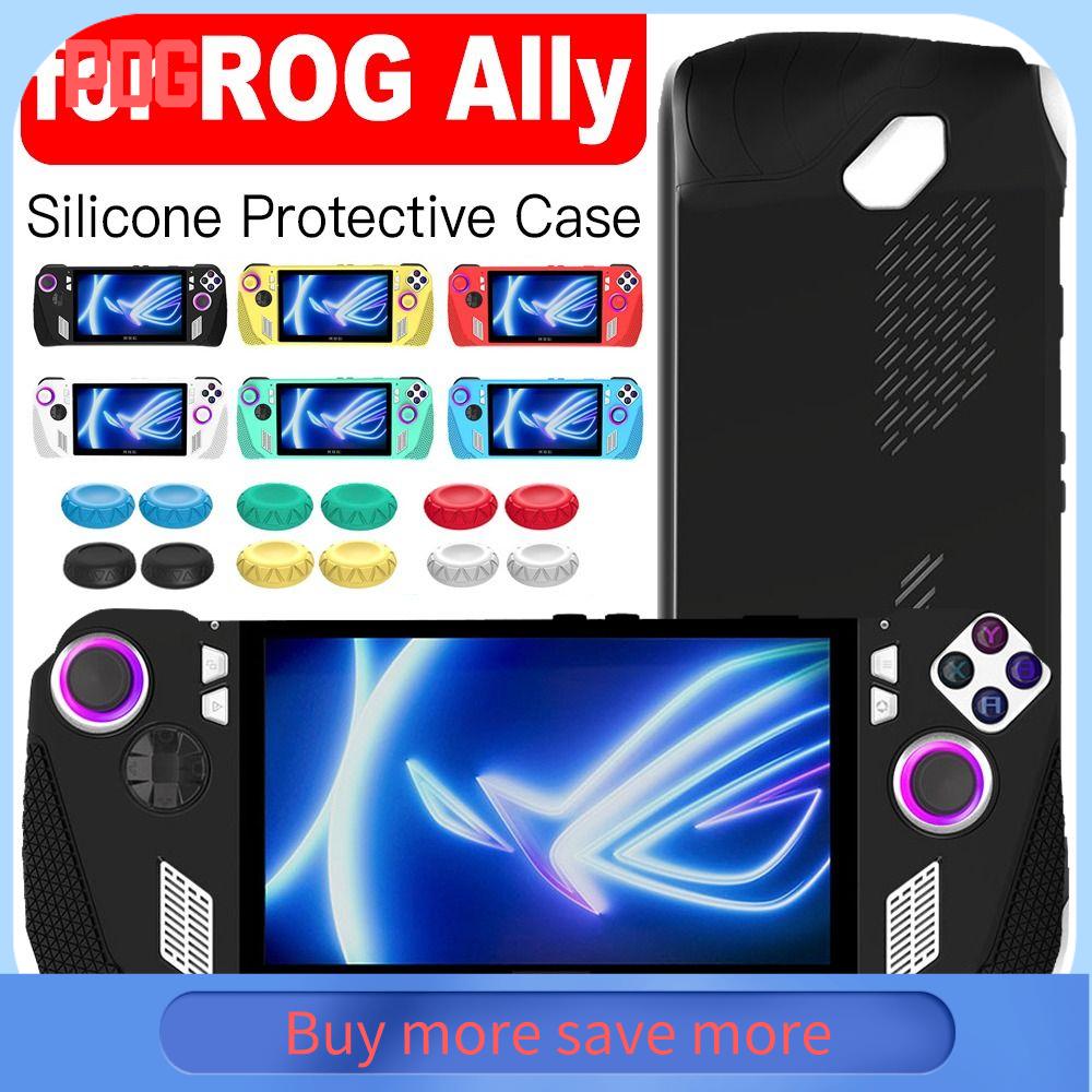 PDG Silicone Back Cover Soft Game Accessories Professional Protective Case for ASUS ROG Ally