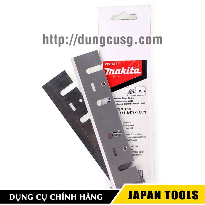 Bộ lưỡi bào 155mm Makita 793013-5 (2 lưỡi/bộ) | Japan Tools