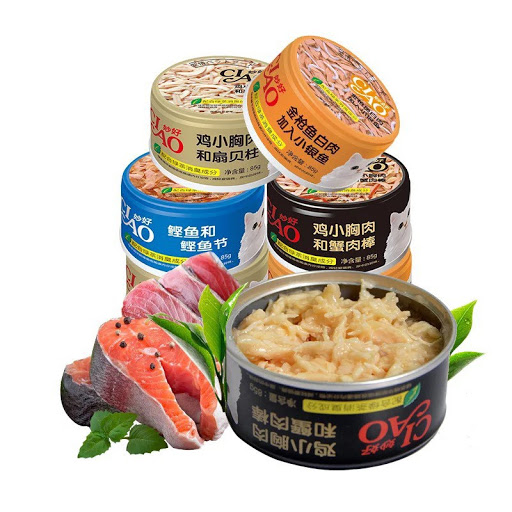 [Hoàn Tiền 10%] Ciao pate đủ vị cho mèo 85g