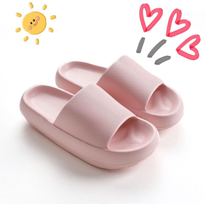 Dép Nữ Bánh Mì Thời Trang Độn Đế 4 Cm Siêu Êm Siêu Nhẹ Phong Cách Hàn Quốc giá rẻ
