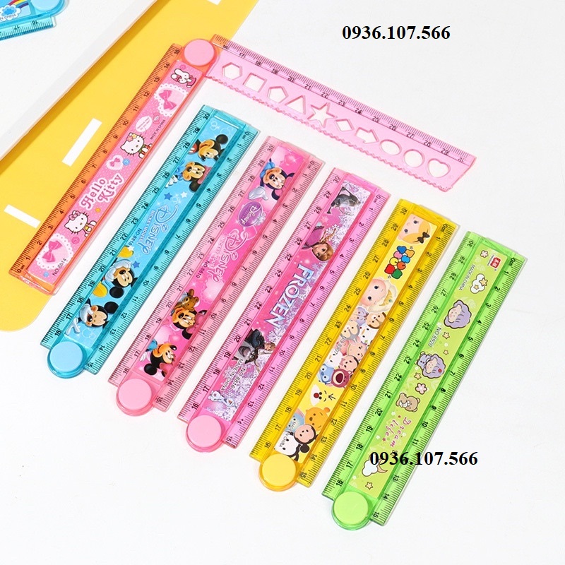 Thước kẻ gấp 30cm Tiện Dụng Cực Dễ thương - 1 chiếc