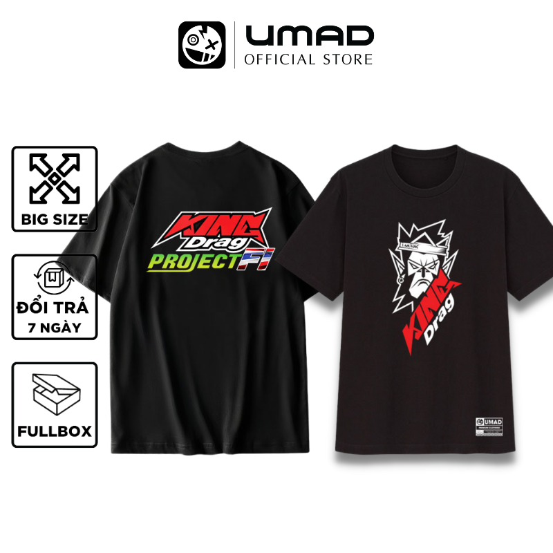 Man T-Shirt Umad Racing Biker King Drag v,2