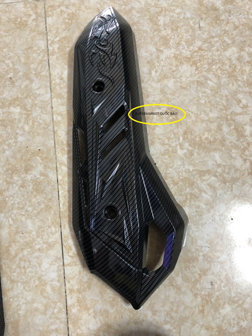 Che pô Air Blade 125-160 2022-2023 mạ crom trắng hay sơn Carbon đen cao cấp siêu thị việt