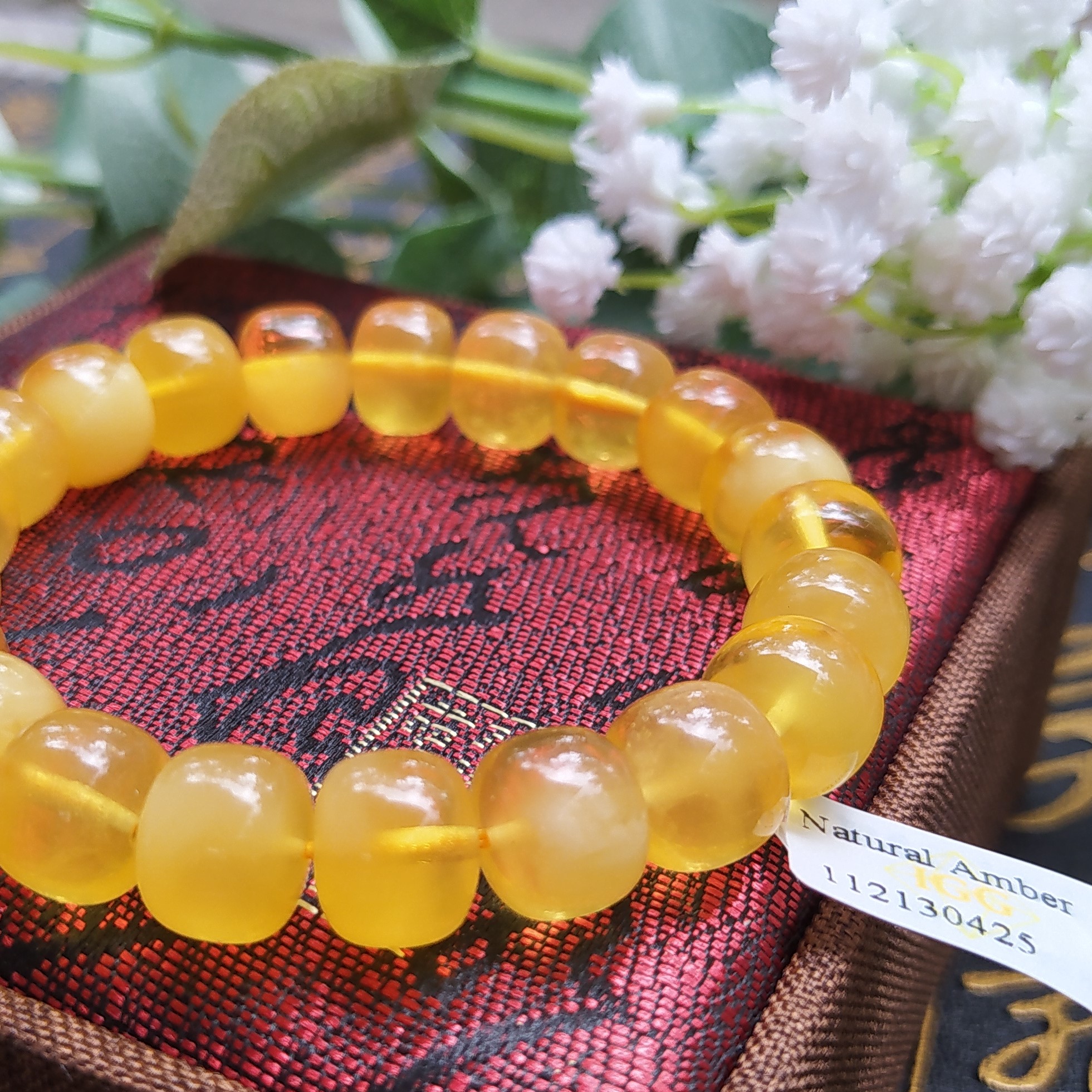 1 Hạt Hổ Phách Mật Lạp Vuông Tròn Tự Nhiên 10 x 9 Mm - NgocTTK Trang Sức Đá Quý Tự Thiết Kế, Hạt Đá Lẻ, Xâu Vòng Tay, Làm Charm, Mặt Dây Chuyền, Bông Tai, Thủ Công, Tự Làm Trang Sức, Trang Sức Đá, DIY