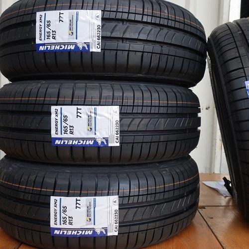 Vỏ lốp xe 165/65r13 michelin xm2, vỏ lốp xe kia morning