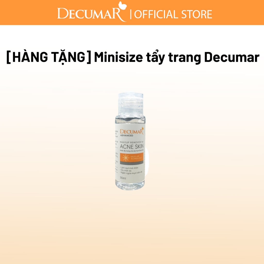 [HÀNG TẶNG KHÔNG BÁN ] Gel rửa mặt Decumar MINI SIZE 7g