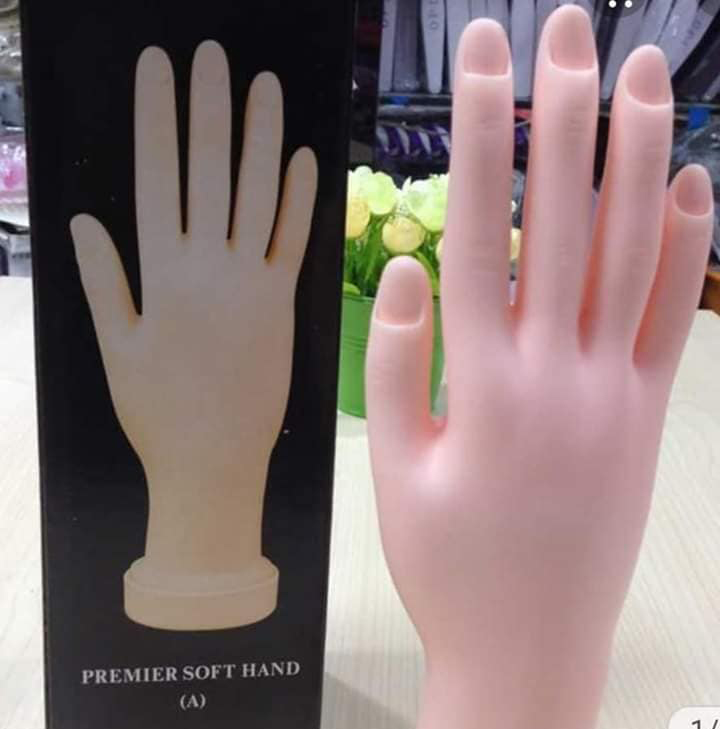BÀN TAY SILICON HỌC NAIL shop hnnail