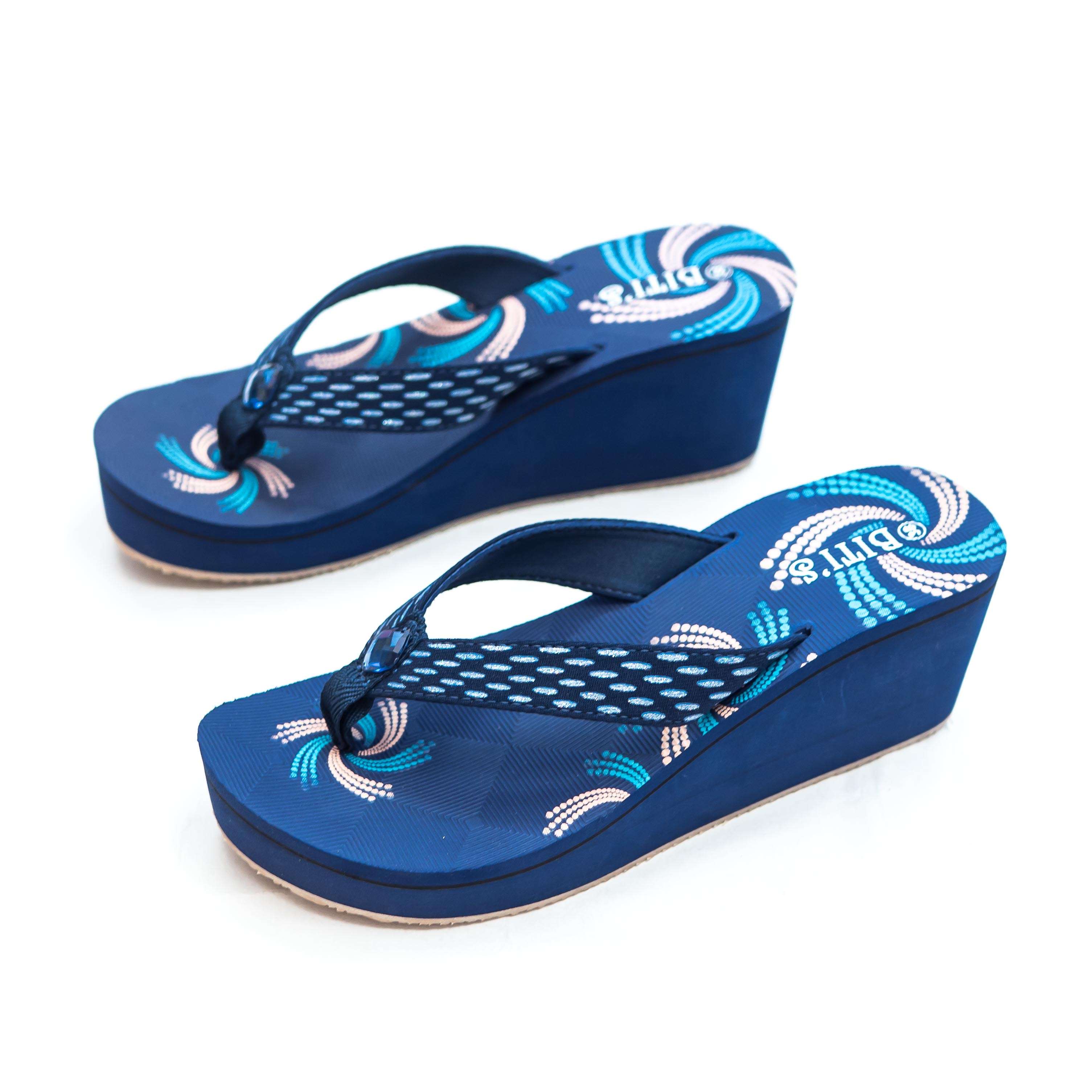 Dép kẹp xốp nữ biti's xỏ ngón đế cao thời trang bxw002000 - bitis