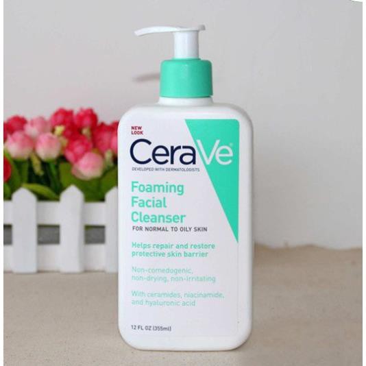 [Auth- Full Bill]sữa rửa mặt Cerave cleanser 473ml