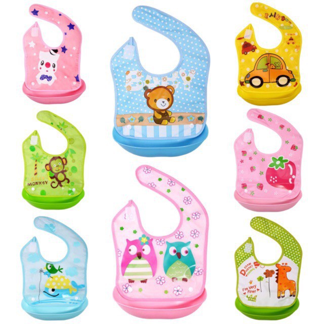 Yếm máng ăn dặm silicon tháo rời cho bé, sản phẩm tốt, chất lượng cao, cam kết như hình, độ bền cao