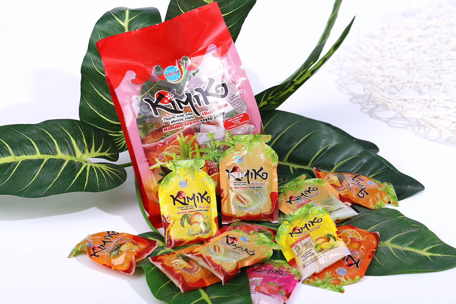Combo 2 Gói Thạch Rau Câu Kimiko 216g