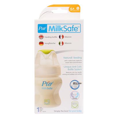 Bình sữa cổ rộng Pur Milk Safe 150ml- 250ml