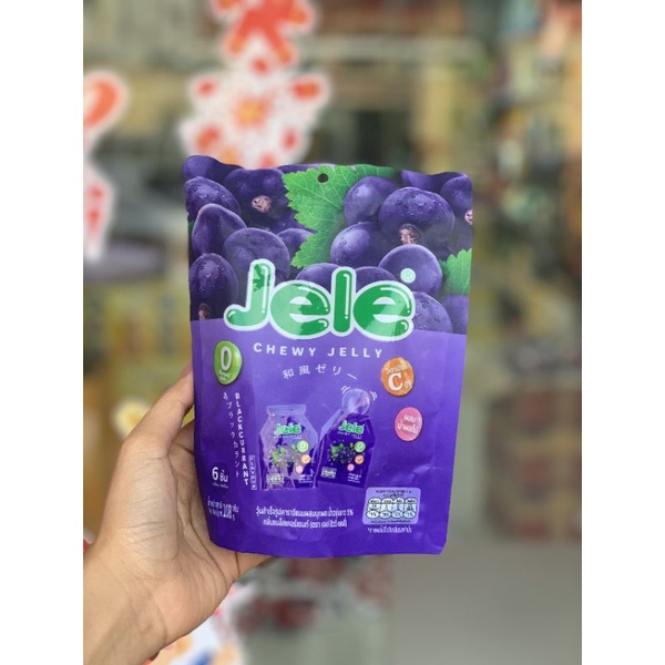 Thạch Trái Cây Jele Chewy Jelly 108g đủ vị