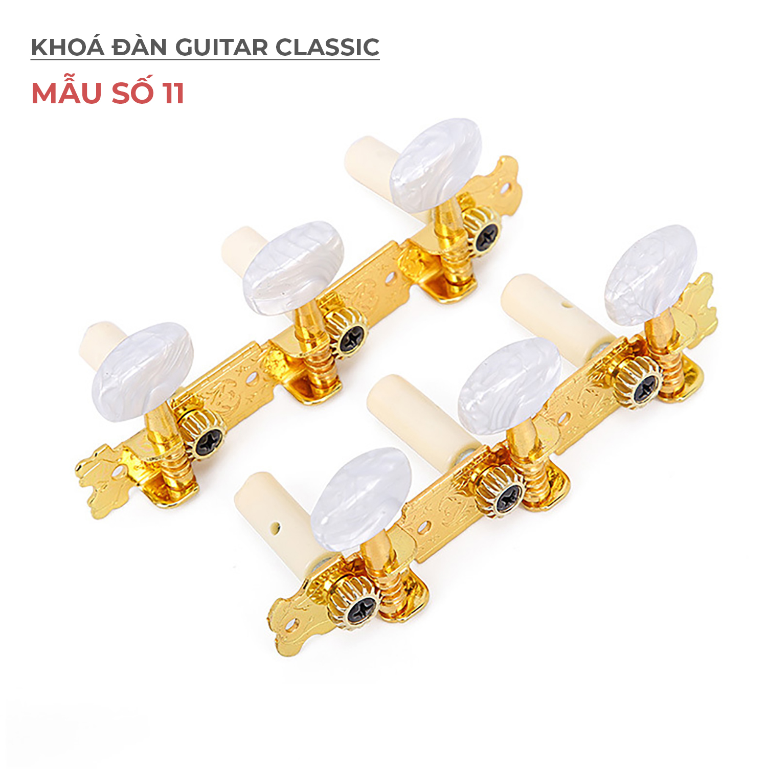 Bộ khoá đàn Guitar Acoustic và Guitar Classic