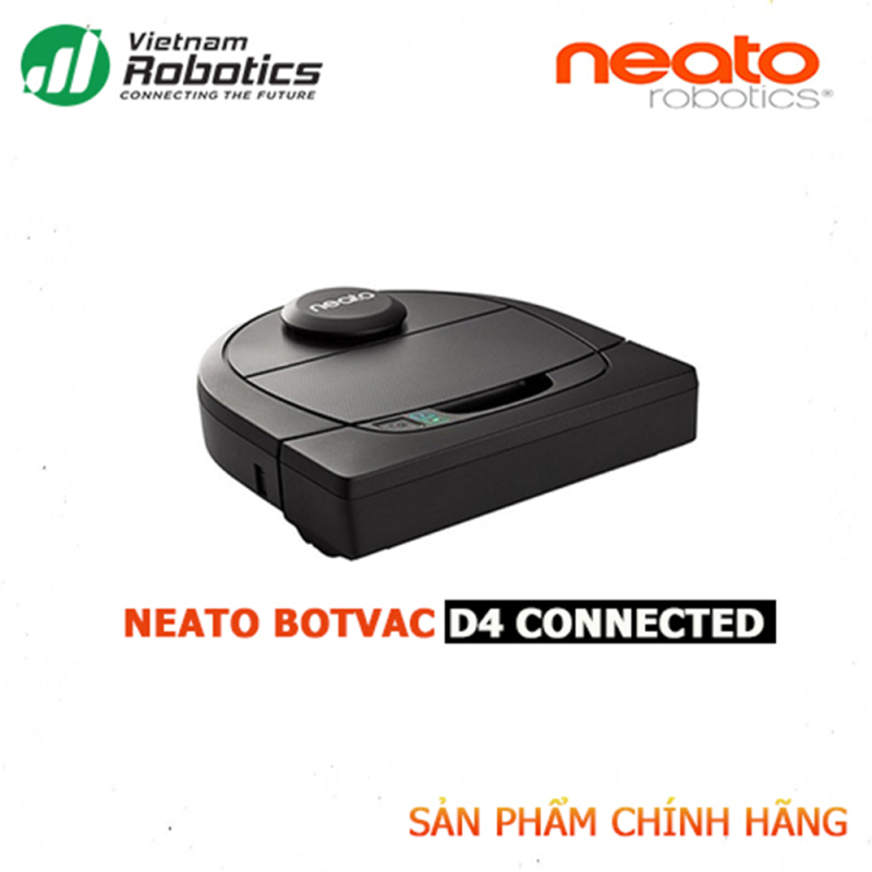 Robot hút bụi Neato D4 Connected - NK&PP Chính Hãng, bảo hành 24 tháng