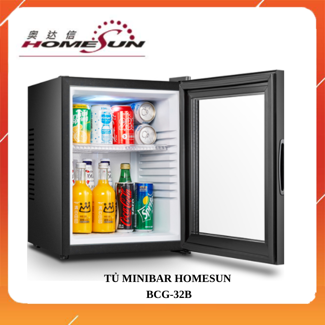 Tủ mát minibar Homesun BCG 32L CHÍNH HÃNG