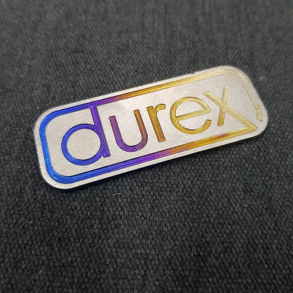 [HCM][NEW 2019] TEM TITAN CHỮ DUREX SIÊU ĐỘC HÀNG SIÊU ĐẸP