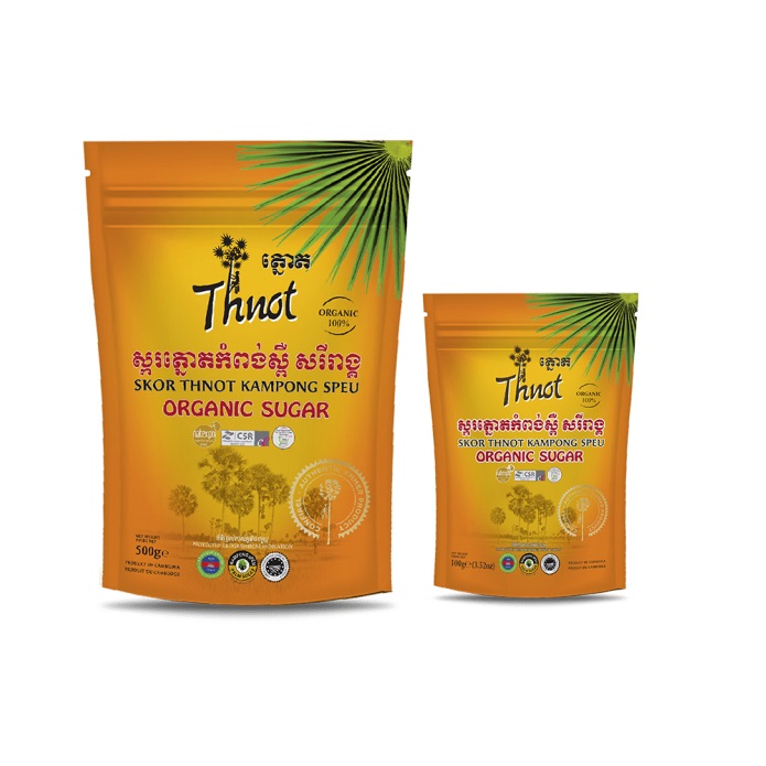 Đường thốt nốt hữu cơ Campuchia Confirel organic thnot sugar