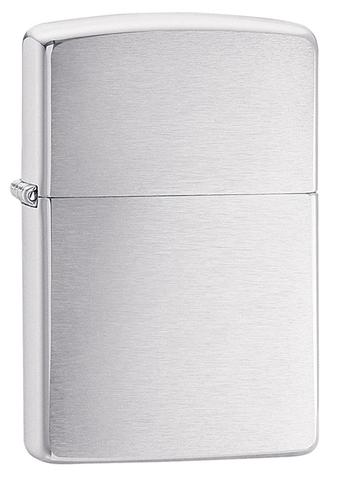 Brushed Chrome Zippo Lighter Case Without Core