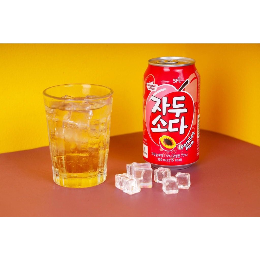 Nước Soda có gas SFC Hàn Quốc lon 350ml