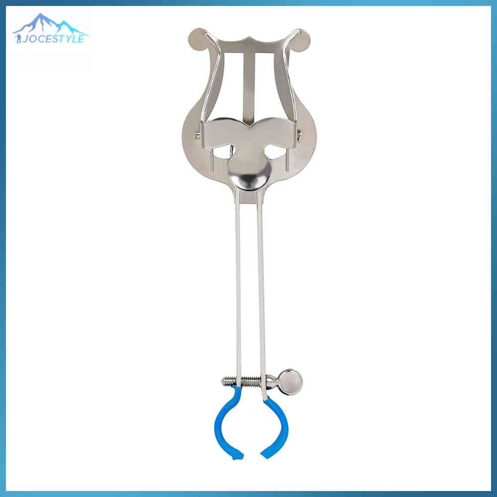 Portable Trumpet Sheet Music Clip Marching Clamp-On Stand Fixing Holder