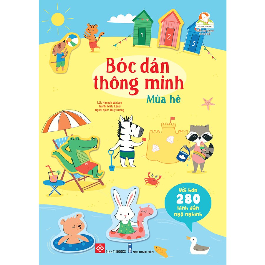 Bóc dán thông minh - Mùa hè- Sách Thiếu Nhi