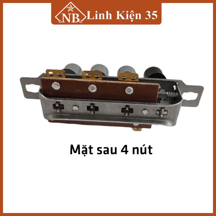Công tắc số quạt 4 nút, 5 nút loại tròn, phím bấm quạt điện điều chỉnh tốc độ gió cho quạt cây, quạt bàn