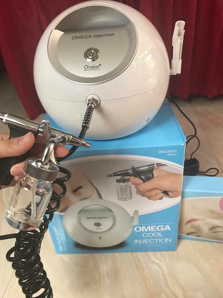 [Spa]Máy phun Oxy dưỡng chất Omega HQ (oxi Jet Mini )