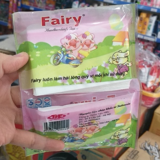 Fairy giấy ví set 5 gói