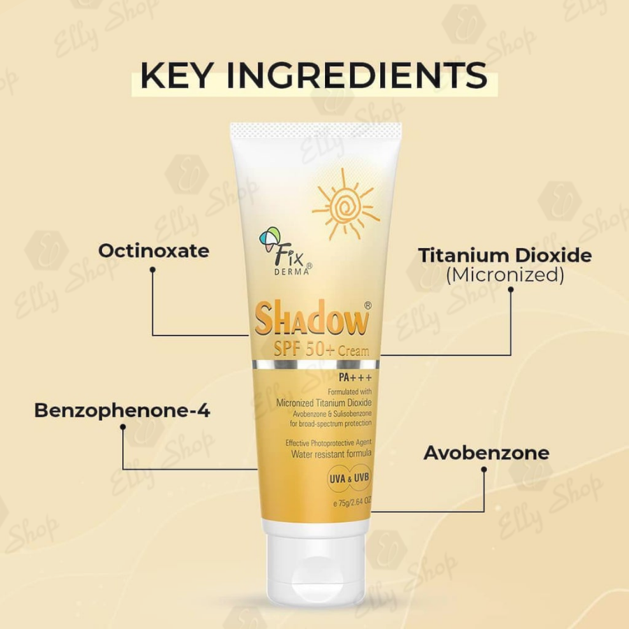 Kem Chống Nắng Fixderma Shadow Cream SPF 50+ (75g)