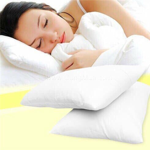 [HCM]Gối nằm hơi (gòn) cao cấp size 40x60