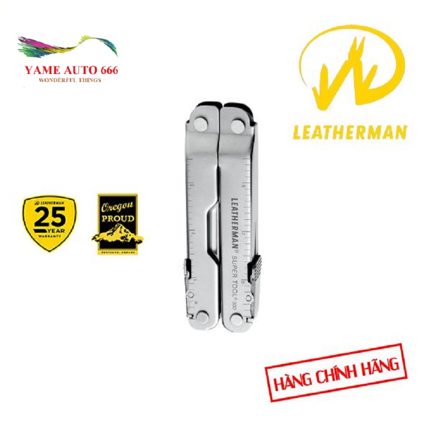 [ NHẬP KHẨU] Kìm Đa Năng Leatherman Super Tool 300 19Tools