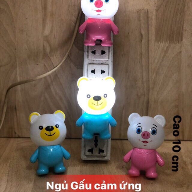 Đèn ngủ led cảm biến gấu giá rẻ