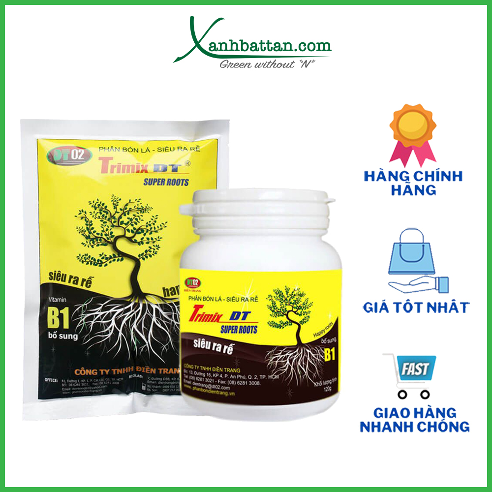 Phân Bón Lá Siêu Kích Rễ Super Roots Trimix DT