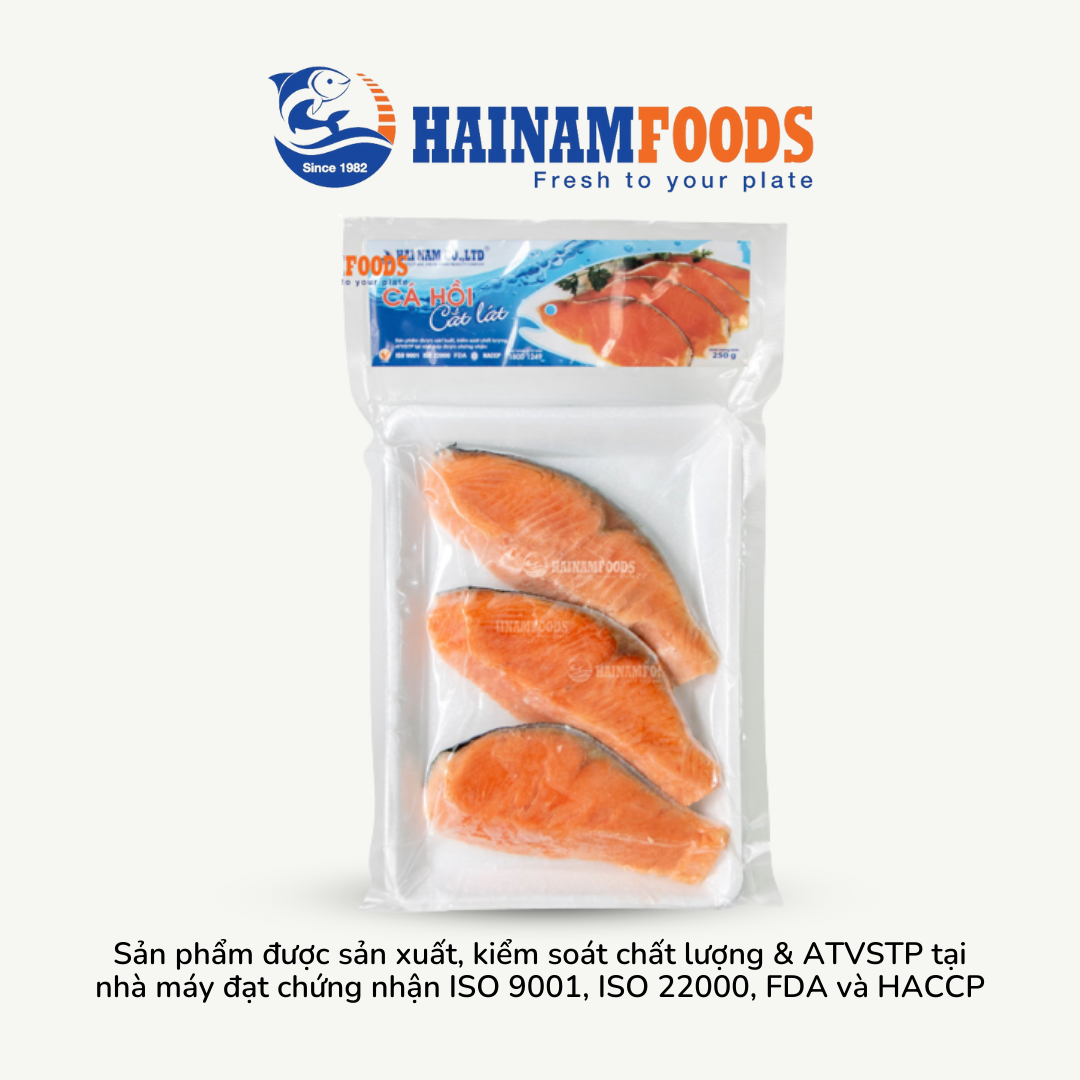 CÁ HỒI CẮT LÁT HẢI NAM