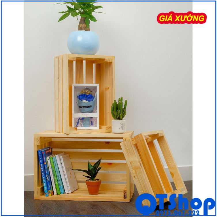 SALE SỐC Thùng Pallet gỗ size