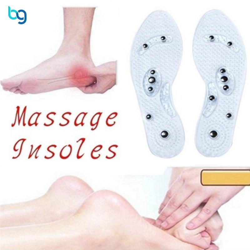 Lót Giày Nam Châm Massage Chân (Bộ 2 miếng )